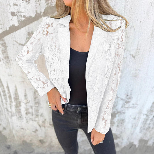 Chemise Dentelle Élégante Femme