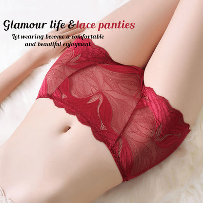Emina™ - Paquet de sous-vêtements en dentelle de soie faits à la main pour femmes