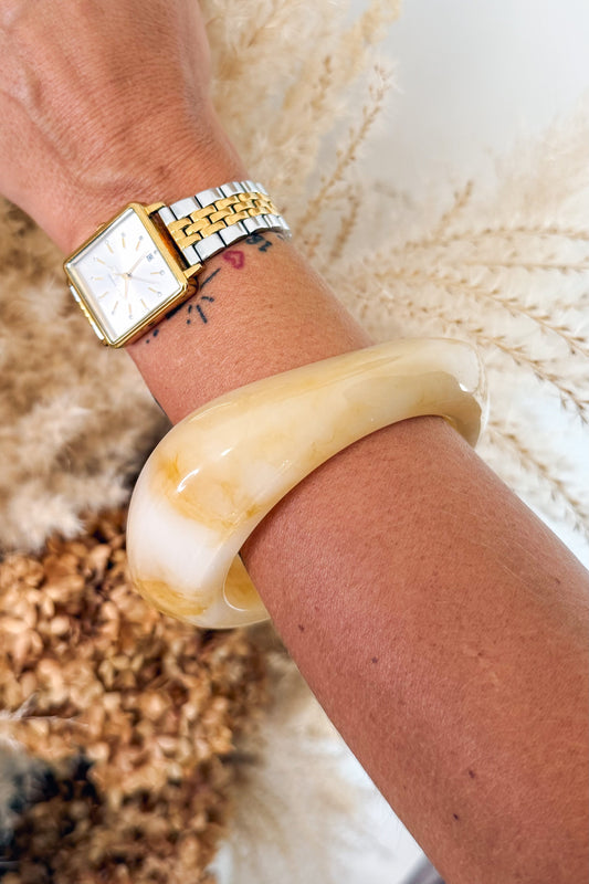 Bracelet Style Pierre Beige
