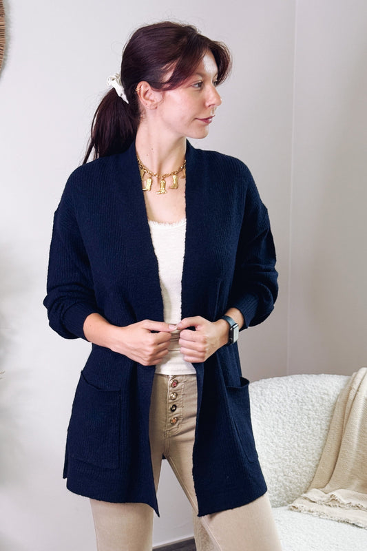 Gilet Sandrine Bleu Marine JDY