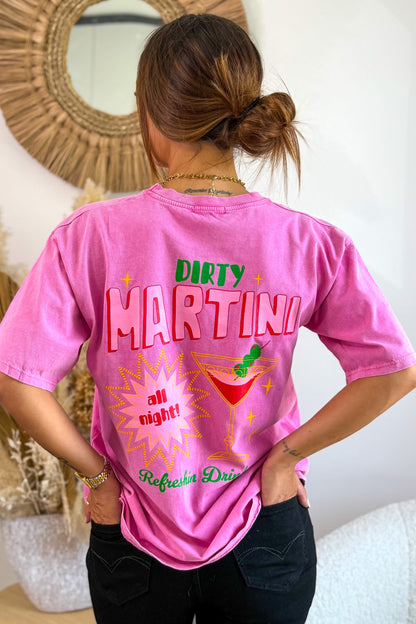 T-Shirt " Martini" Rose