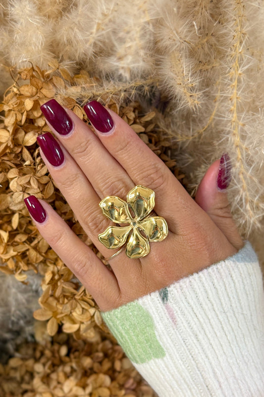 Bague Fleurine Doré