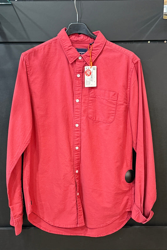 Chemise Albert Rouge Délavée
