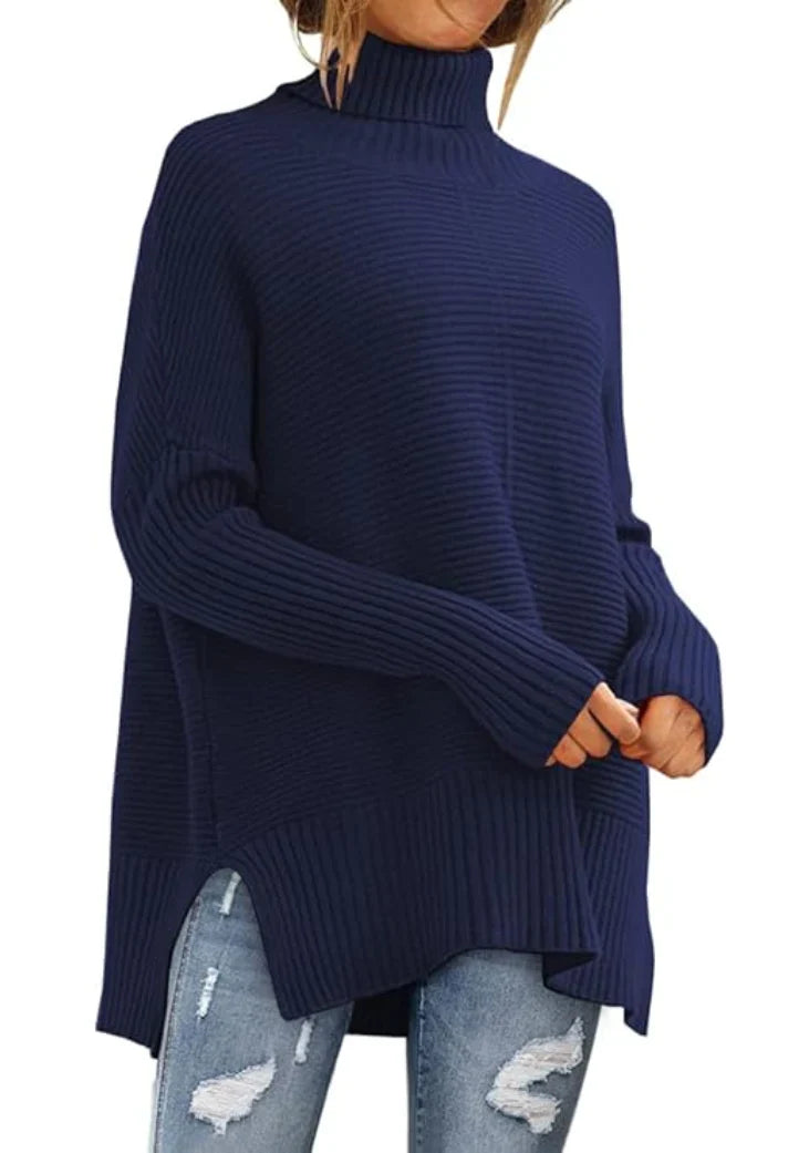Hovy™ | Pull Col Roulé Oversize