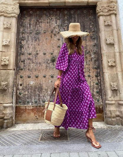 Susie - Robe longue bohème