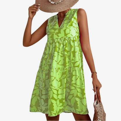 Noréa™ Midi Évasée Fleurie