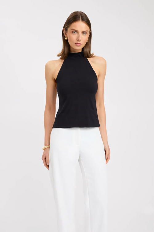 Haut Kaye en mélange de lin léger pour un style sans effort