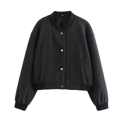 Veste aviateur de rue d'automne pour femmes