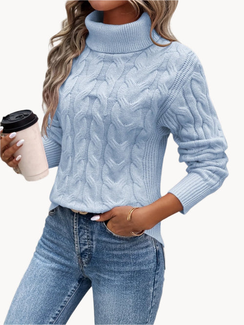 Anna™ | Pull Tricot Col Rond Élégant