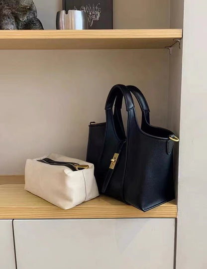 Sac Cabas Élégant en Cuir Simili