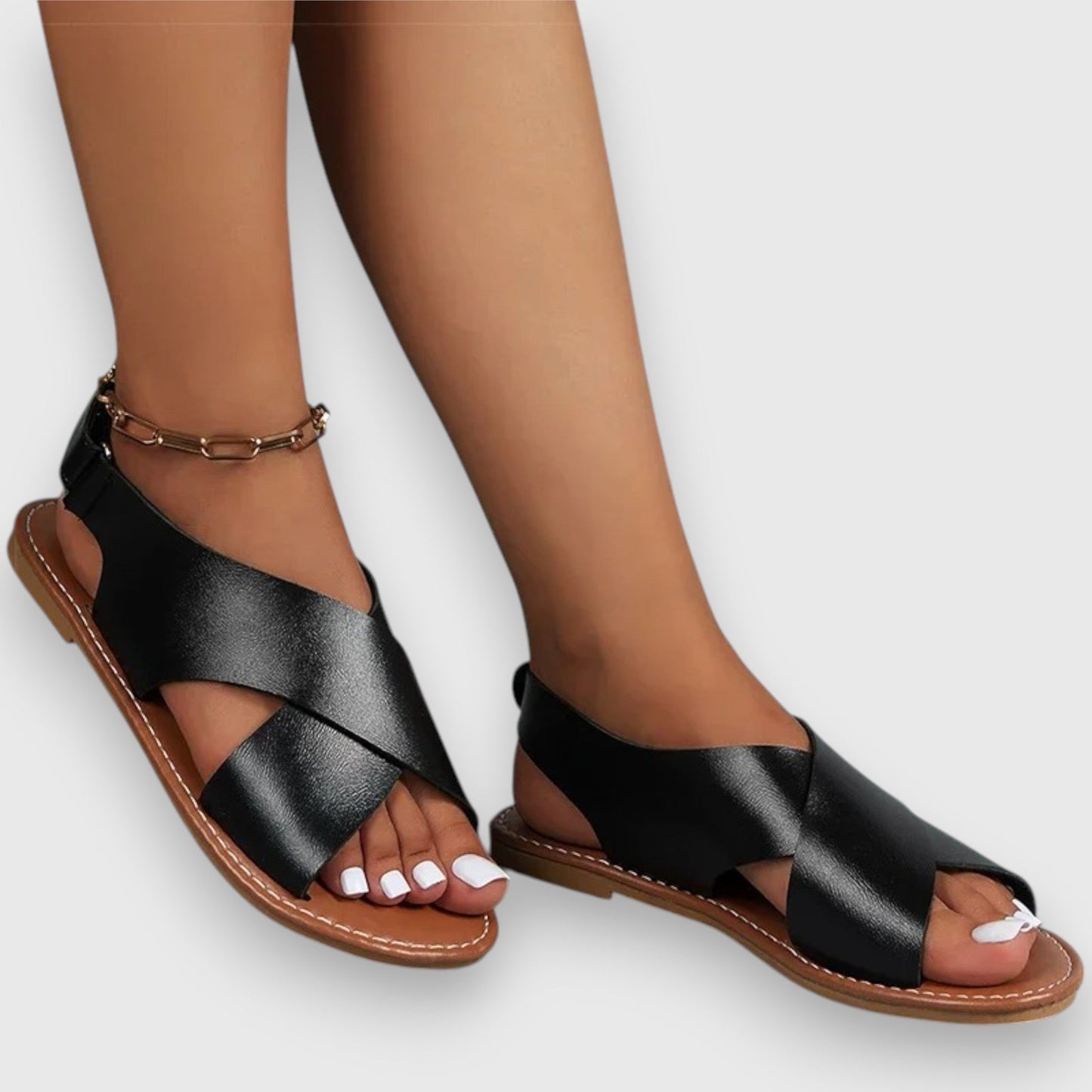 Sandales Niama Stylées En Cuir