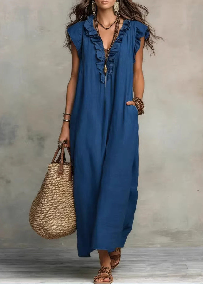ÉLINA™ | Robe Bohème Fluide