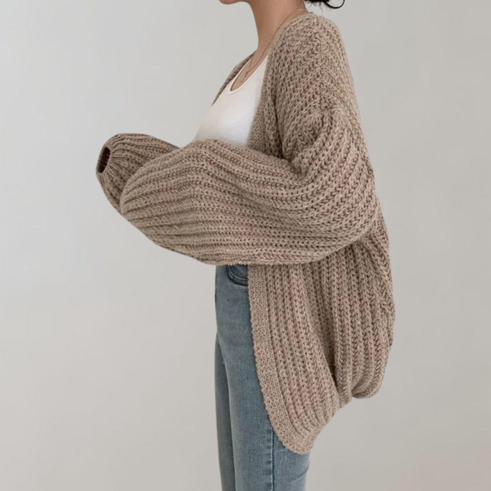 Cardigan épais et douillet pour femmes