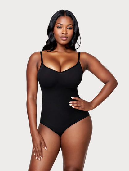Body ajusté extensible élégant pour femme, style quotidien