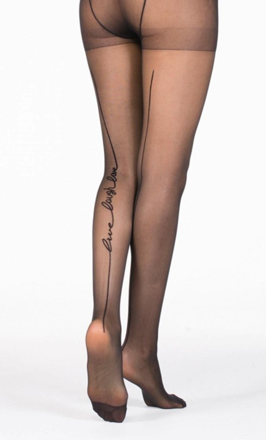 Bas Collants Live Laugh Love