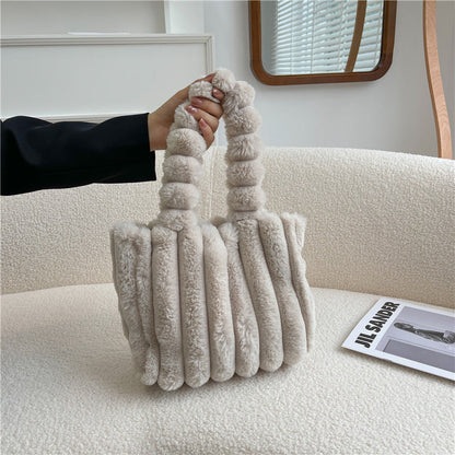 Sac fourre-tout en peluche