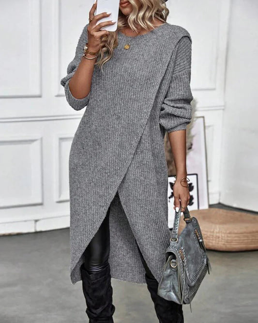 Stella™ | Robe Pull Asymétrique