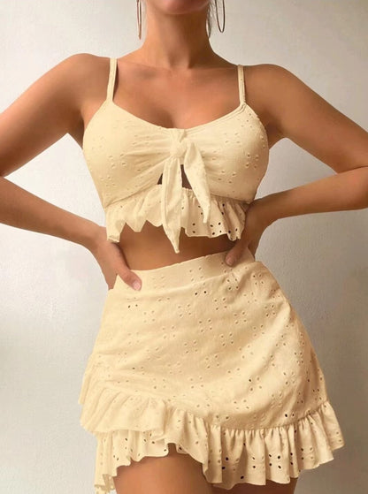 Bikini Trois Pièces Chic Confortable Élégant Moderne