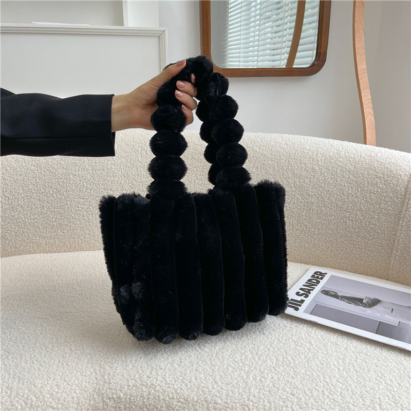 Sac fourre-tout en peluche