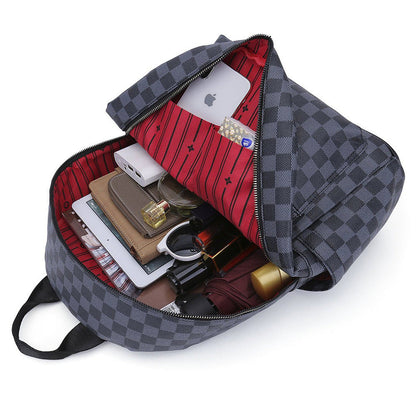 Sac à dos motifs damiers