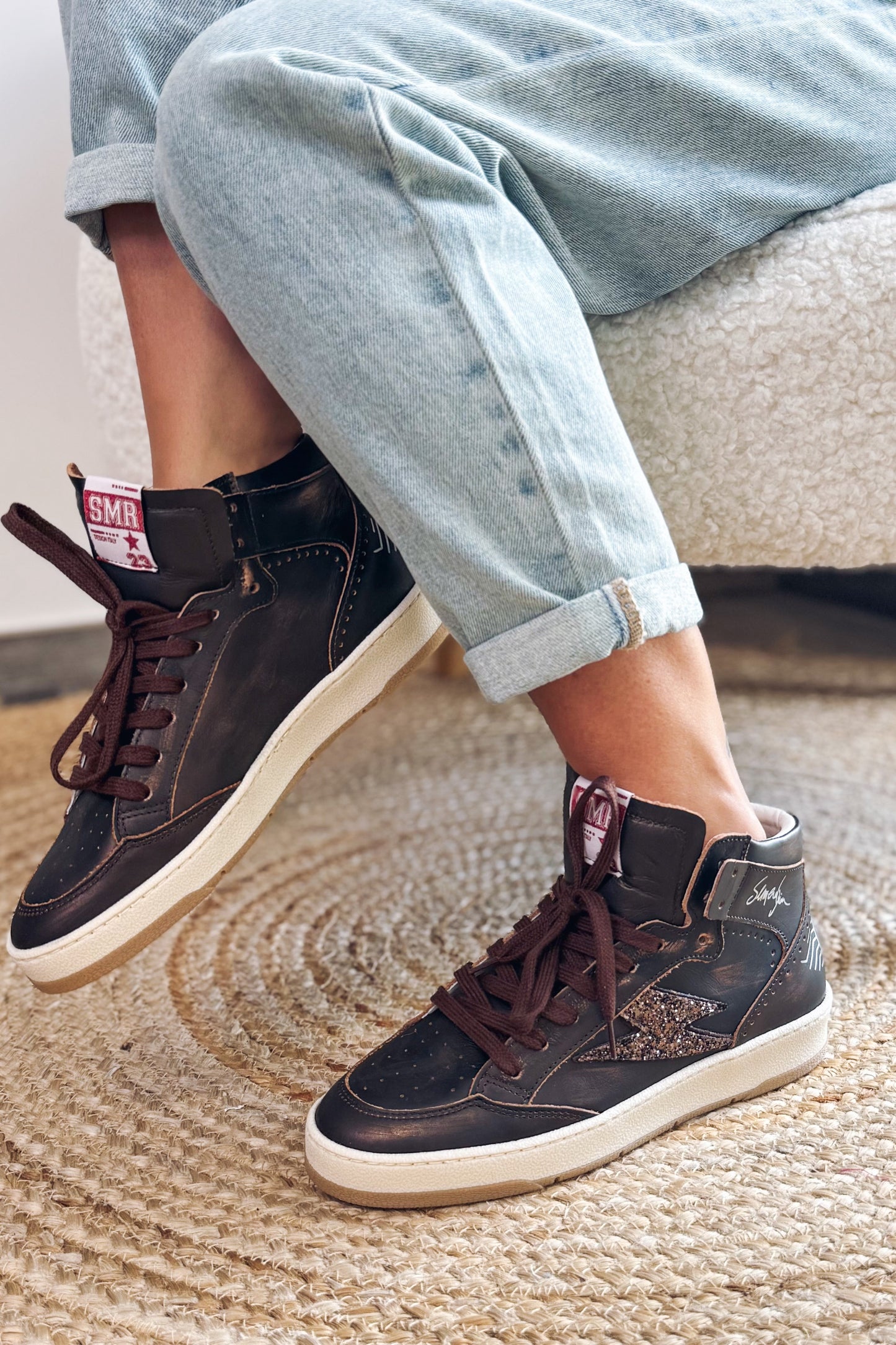 Basket Semerdjian Ariana Choco Métalisé