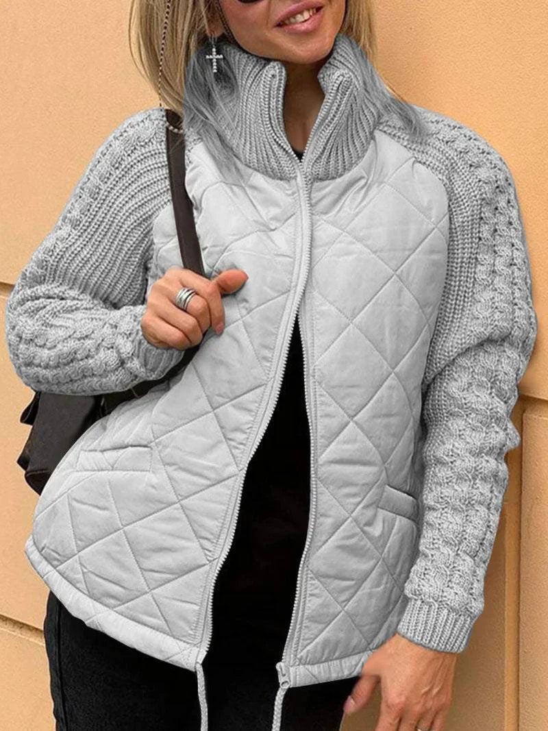 Cardigan en maille douillet d'automne