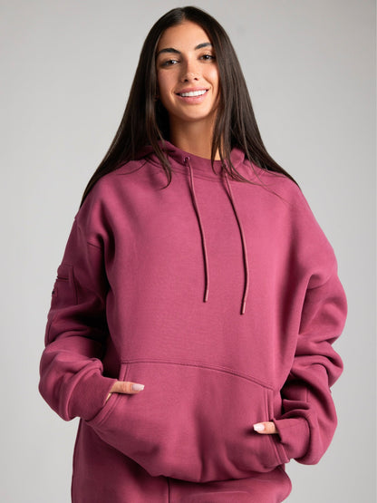 Sweat à Capuche de Voyage Confortable avec Graphique Mode Avion
