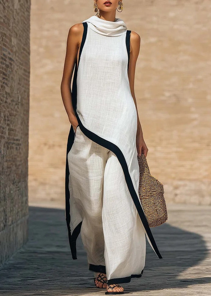 LÉORA™ | Ensemble Fluide Asymétrique Élégant