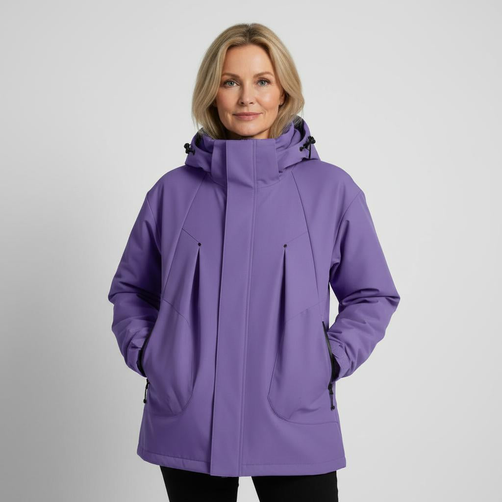 Veste coupe-vent légère pour activités de plein air actives