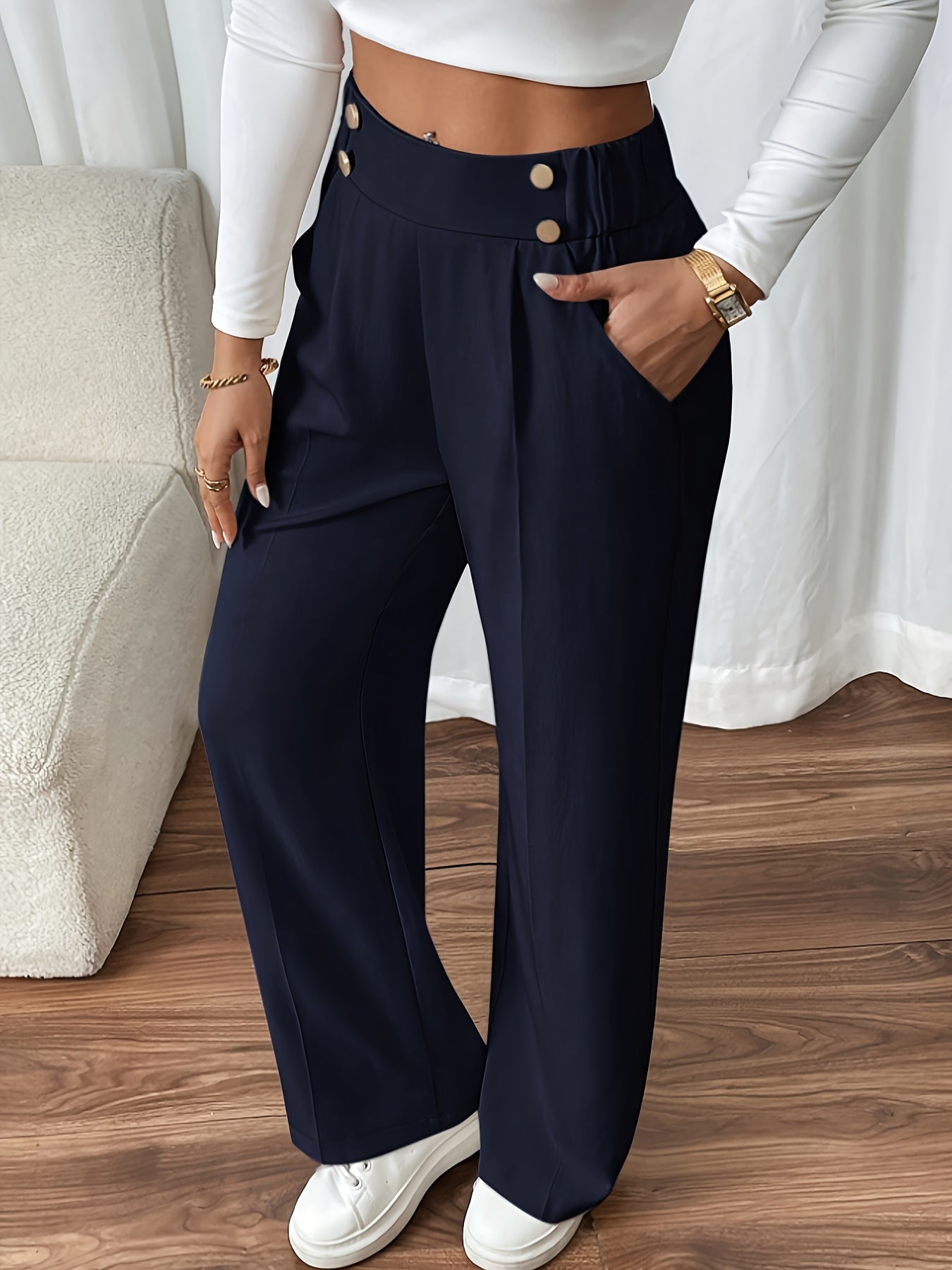 Ariana™ | Pantalon Taille Haute Confortable