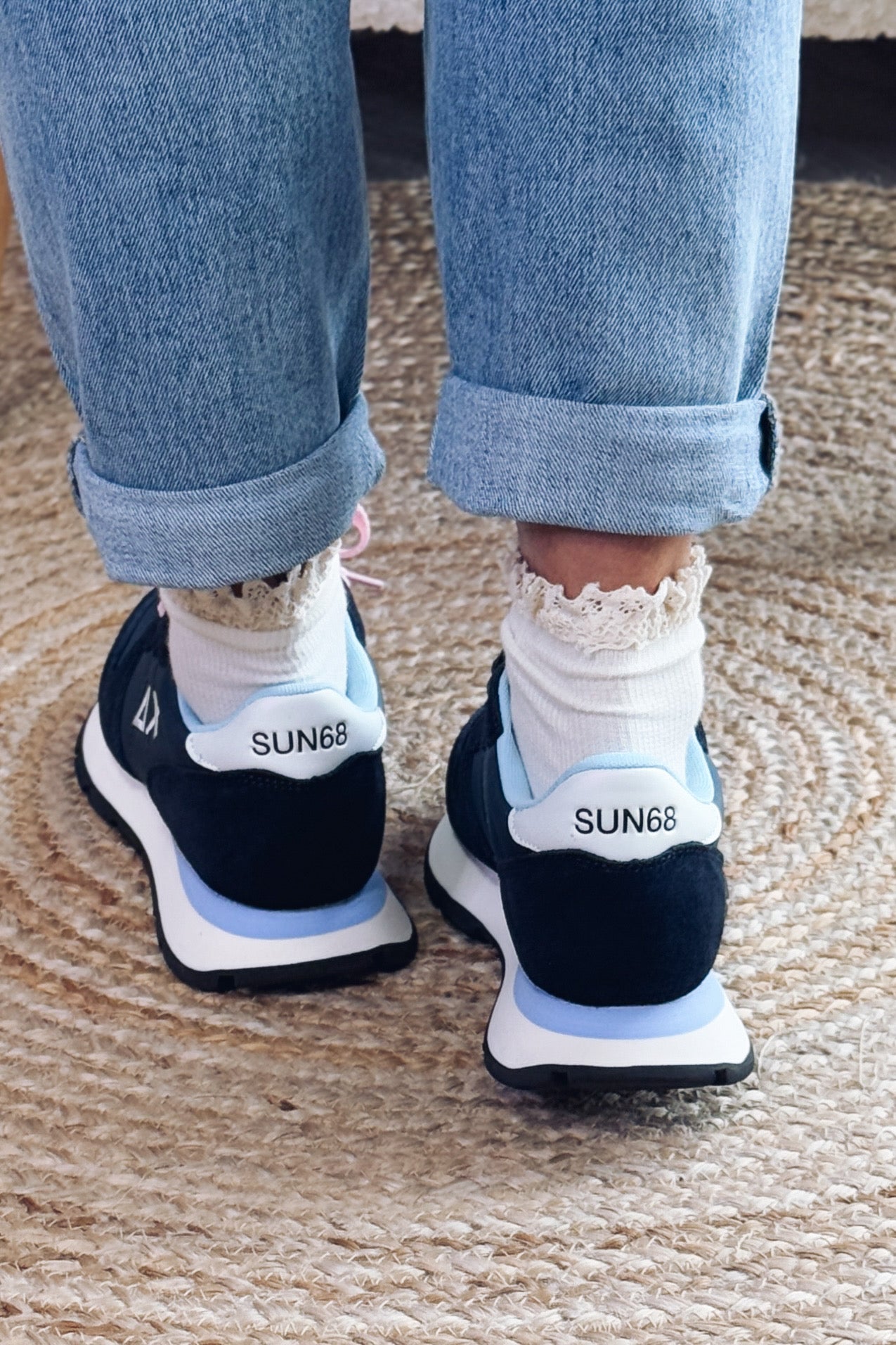 Basket Sun 68 Bleu Marine