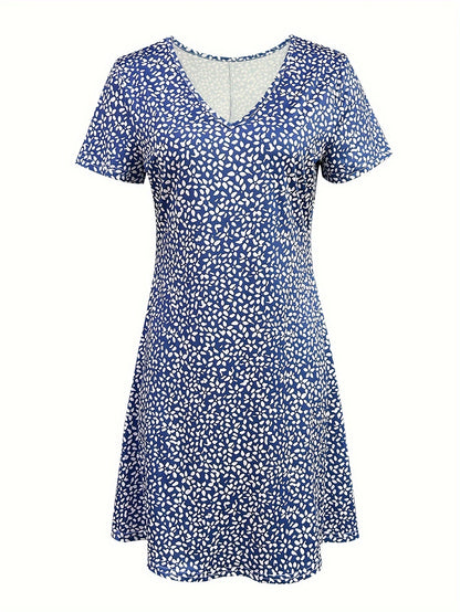 Capin™ | Robe Décontractée à Imprimé Floral