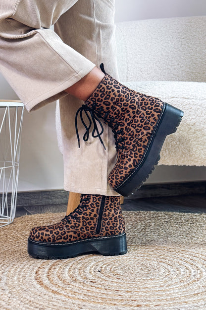 Boots Shona Léopard