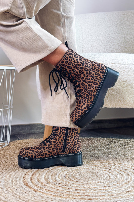 Boots Shona Léopard
