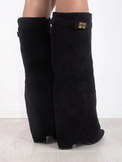 Bottes hautes élégantes et durables pour femmes