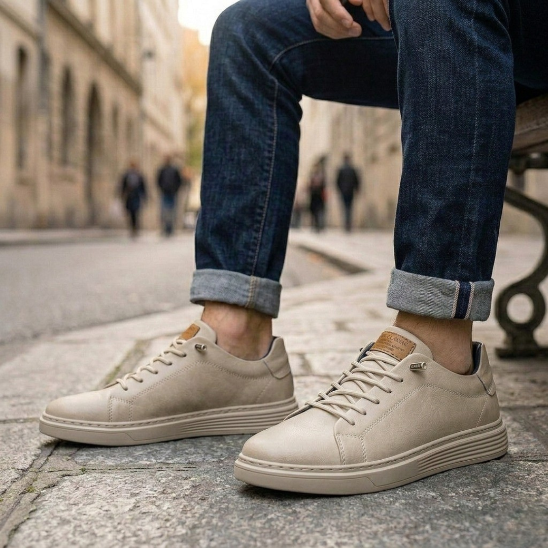 Sneakers en cuir Oxfords