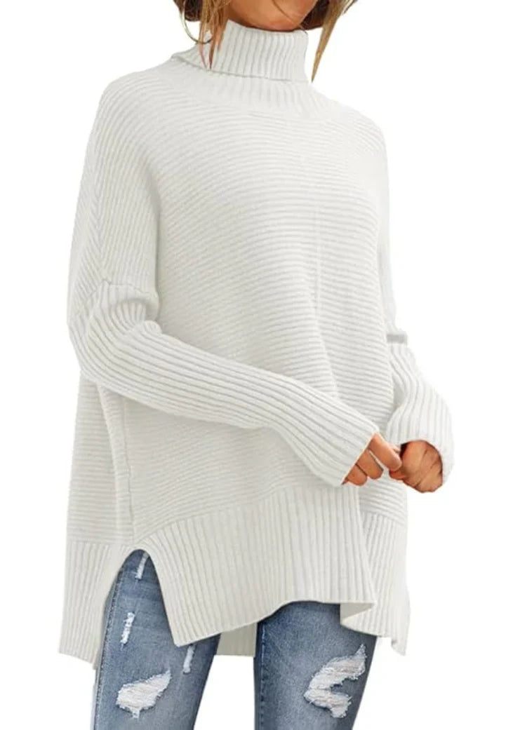 Hovy™ | Pull Col Roulé Oversize