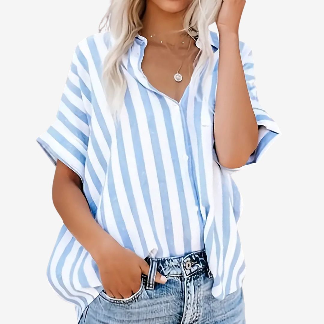 Iselise™ Blouse Rayée