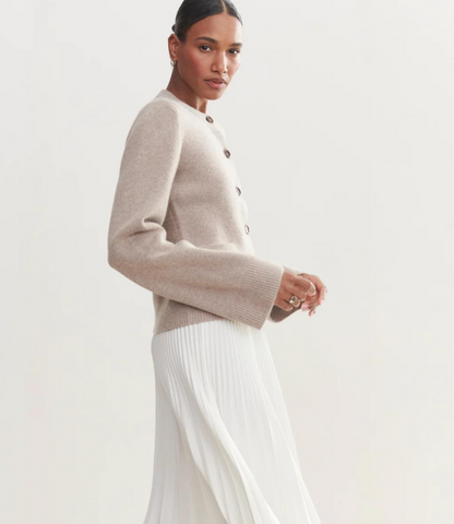 BELLAMY – CARDIGAN ÉLÉGANT À MANCHES ÉVASÉES
