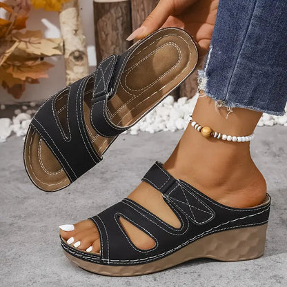 Serilda™ - Sandale Élégante à Talon avec Bride Ajustable