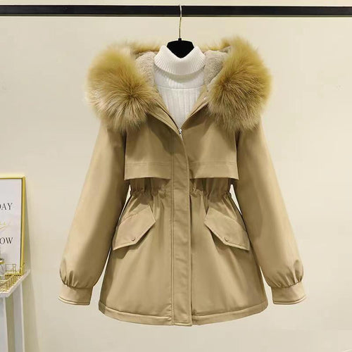 parka à capuche élégante