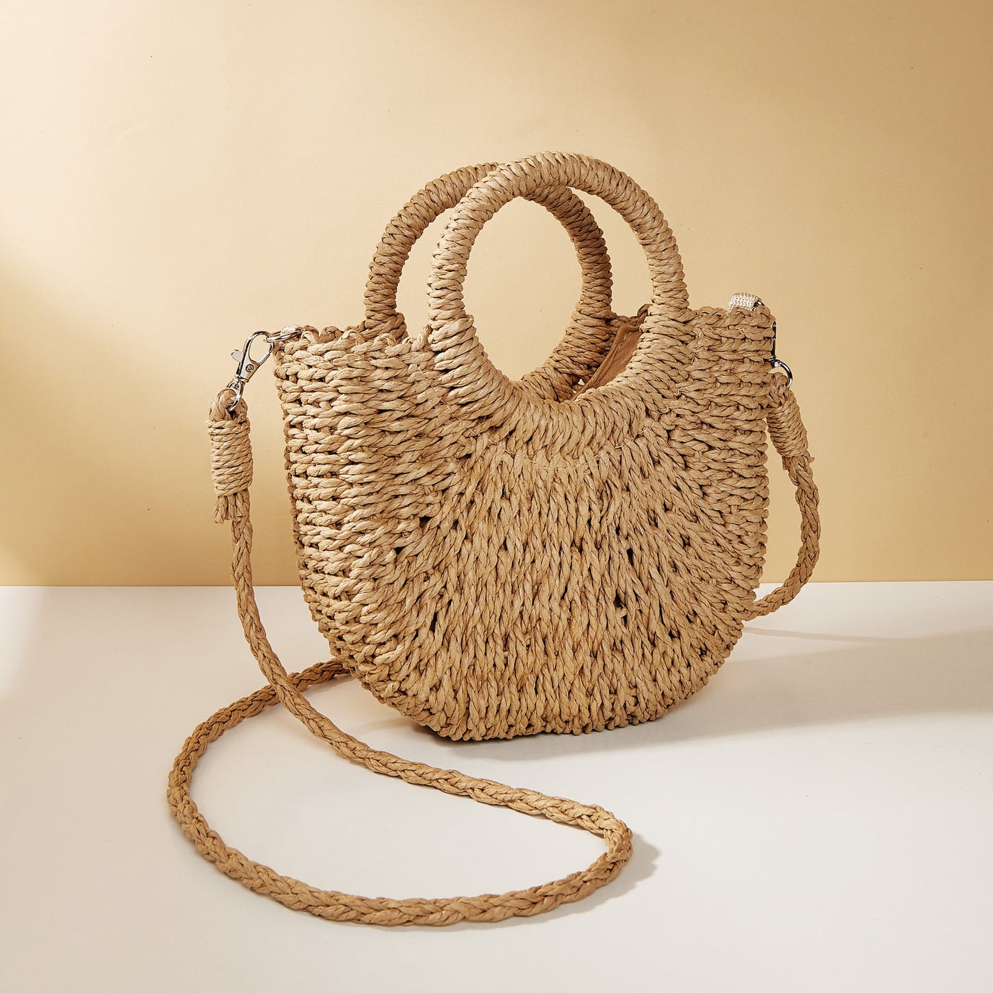 Sac à main en fibre naturelle