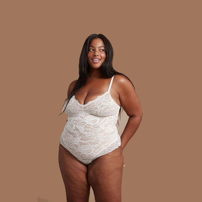 Corset Gainant en Dentelle pour Femme