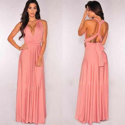 Robe convertible 15 en 1 avec plusieurs options de style