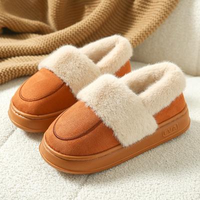 Chaussons en peluche confortables pour femmes