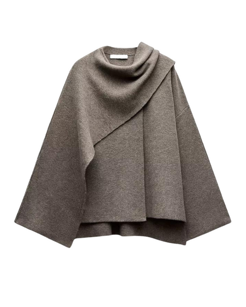 Manteau d'hiver à couches douillet pour femme
