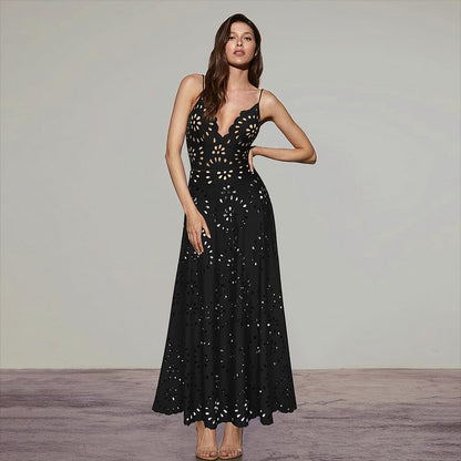 Ensemble Robe-Maillot Alice 2 Pièces (Noir)