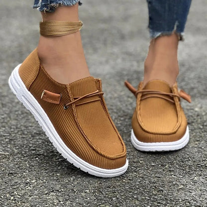 Chaussures à lacets décontractées pour femmes avec confort