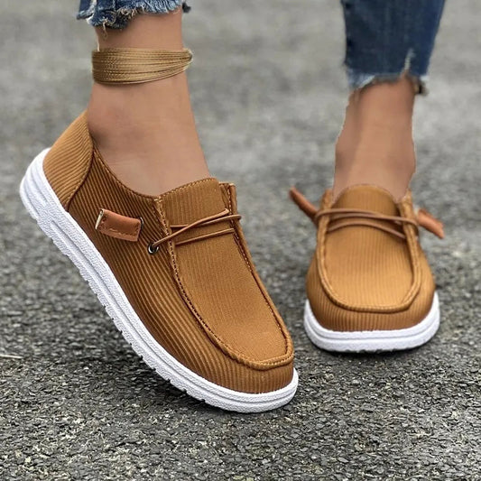 Chaussures à lacets décontractées pour femmes avec confort