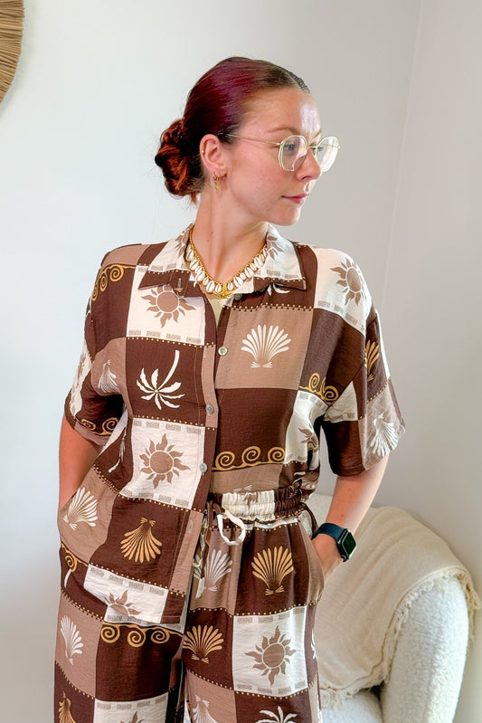 Chemise Marbella Choco